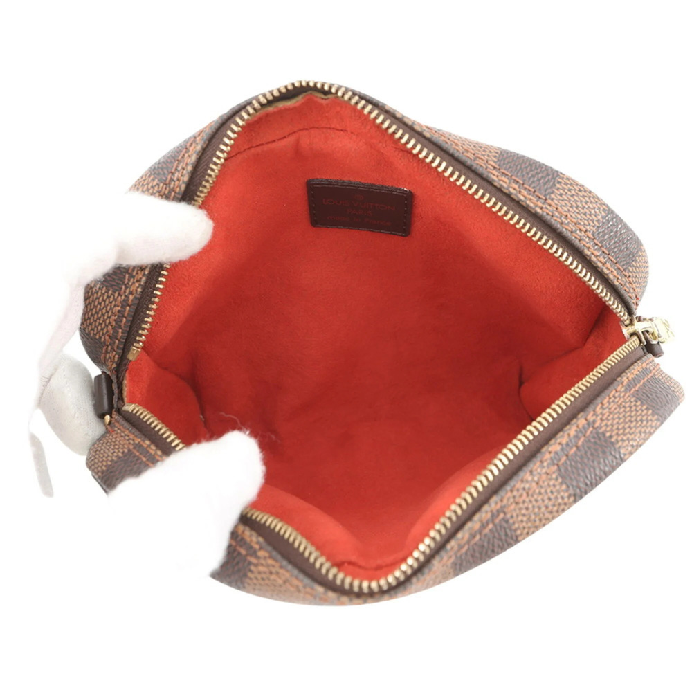 LOUIS VUITTON Brown Damier Pochette Pouch - Picture 5 of 15